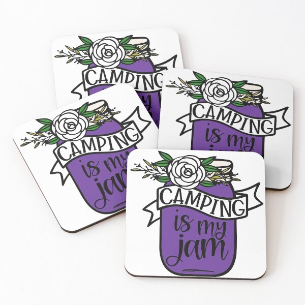 Item preview, Camping is My Jam designed and sold by Oak Mountain.
