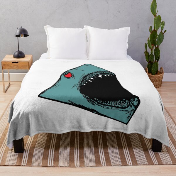 Item preview, Blue Shark Head with Red Eye designed and sold by robalonso.