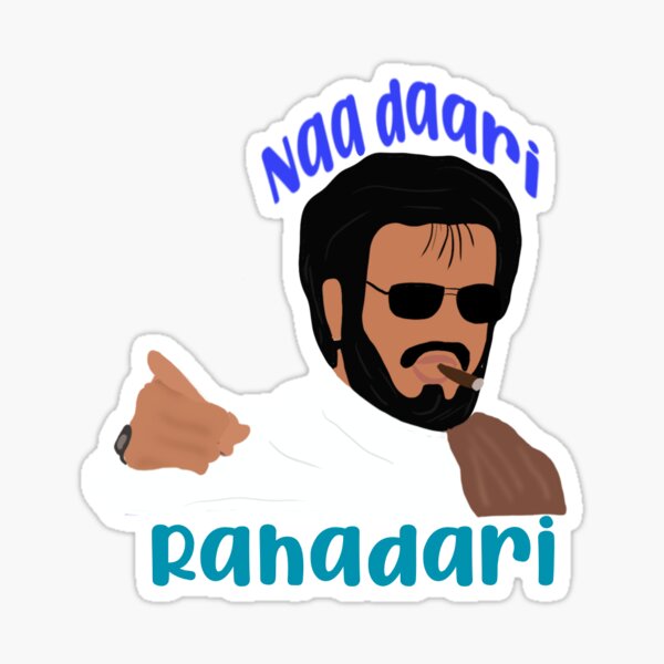 Rajinikanth Sticker Rajini South Indian Tamil Tollywood, 56% OFF