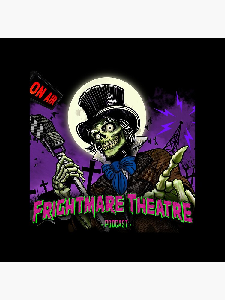 Thumbnail 4 of 4, Clock, FRIGHTMARE THEATRE PODCAST MAIN designed and sold by npshelton.