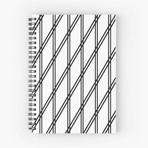 Item preview, White and Black Diamond Grid designed and sold by tinyteacups.