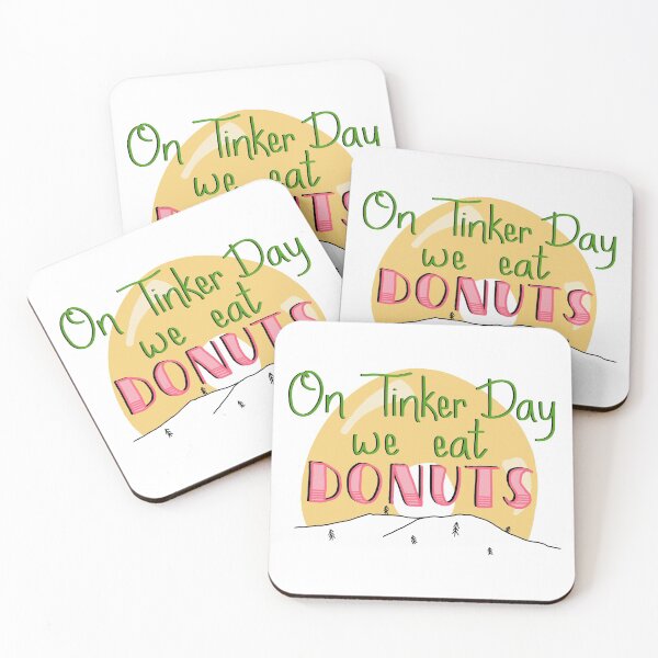 Item preview, On Tinker Day We Eat Donuts designed and sold by 24hourlibrary.