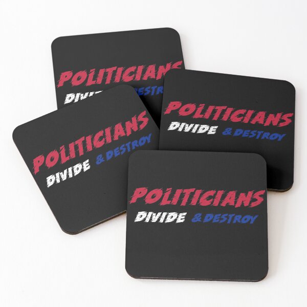 Item preview, Politicians Divide & Destroy designed and sold by spicygarb.