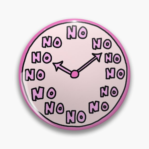 Item preview, "No" Clock designed and sold by emiface.