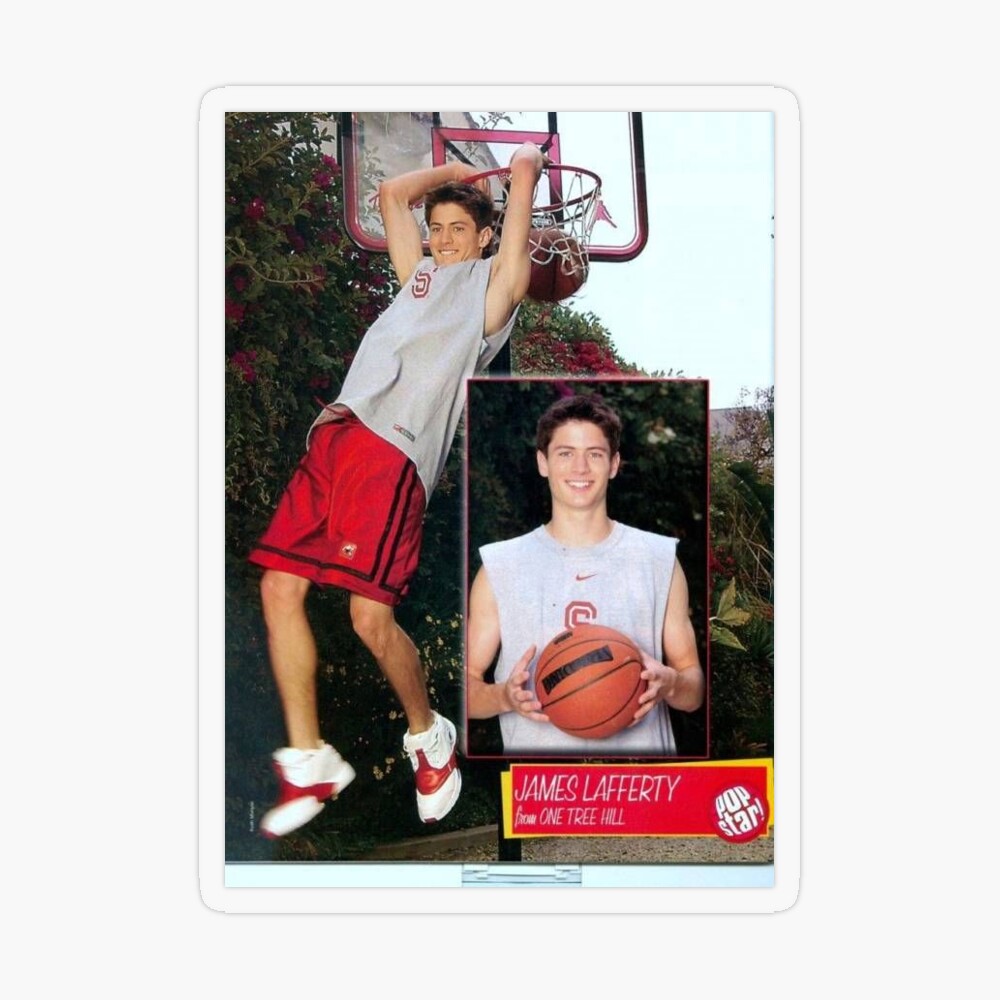 One Tree Hill trading card featuring James Lafferty as Nathan Scott