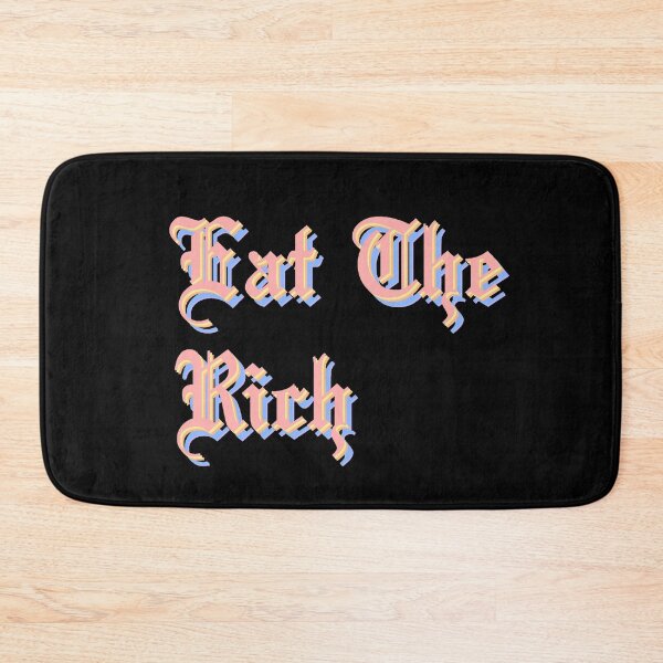 Item preview, Eat The Rich in warm colours designed and sold by tinyteacups.