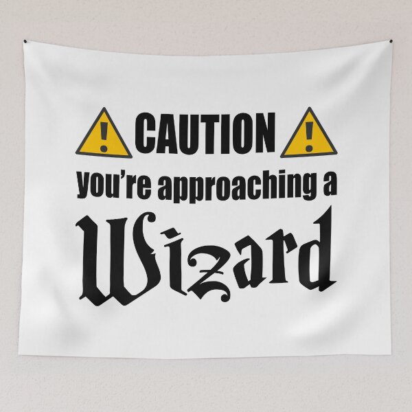 Item preview, Caution you're approaching a Wizard designed and sold by AlexVR.