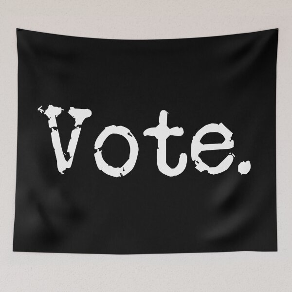 Item preview, Vote. White designed and sold by TeaRoseWriter.