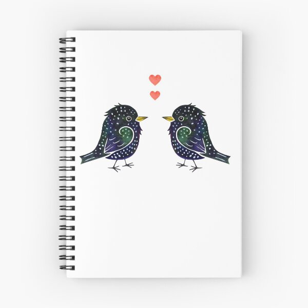 Item preview, Lovebirds - Starling designed and sold by Luckiduck.