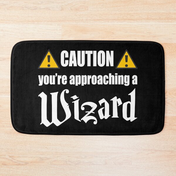 Item preview, Caution you're approaching a Wizard (Black) designed and sold by AlexVR.