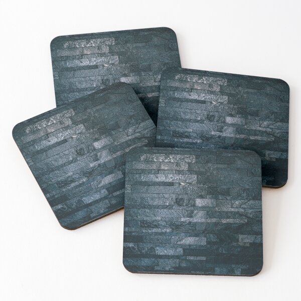 Item preview, Black stone wall texture designed and sold by Dator.