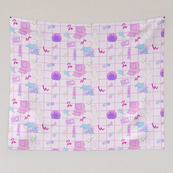Item preview, Vaporwave Pattern designed and sold by emiface.