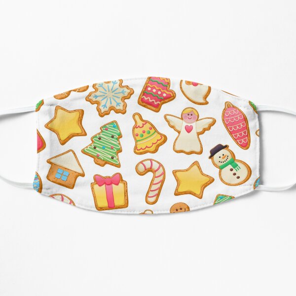 Merry Christmas Cookies Flat Mask