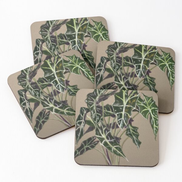 Item preview, Alocasia/Elephant Ear/African Mask/Dinosaur Kale Plant designed and sold by Jennie Kessinger.