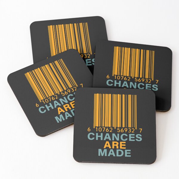 Item preview, Chances Are Made - Retro Color Barcode Gift Ideas designed and sold by leo121687.