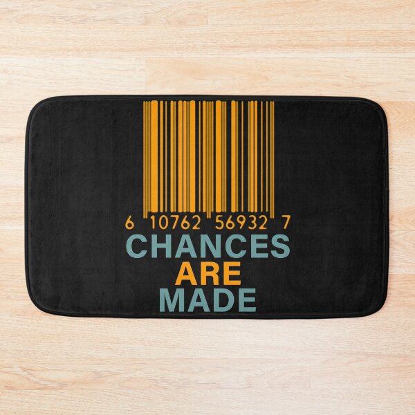 Item preview, Chances Are Made - Retro Color Barcode Gift Ideas designed and sold by leo121687.