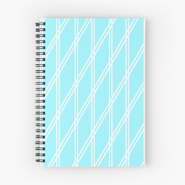 Item preview, Pastel Blue and White Diamond Grid designed and sold by tinyteacups.