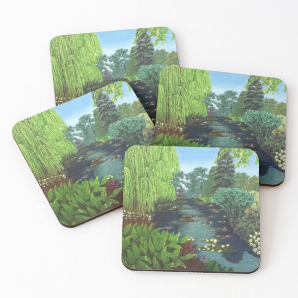 Item preview, Monets garden designed and sold by CBakerArt.