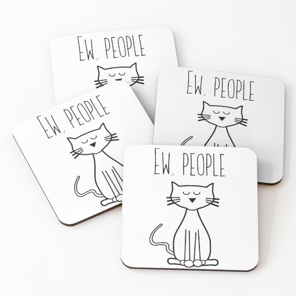 Item preview, Ew, people said the snarky cat designed and sold by Finde.