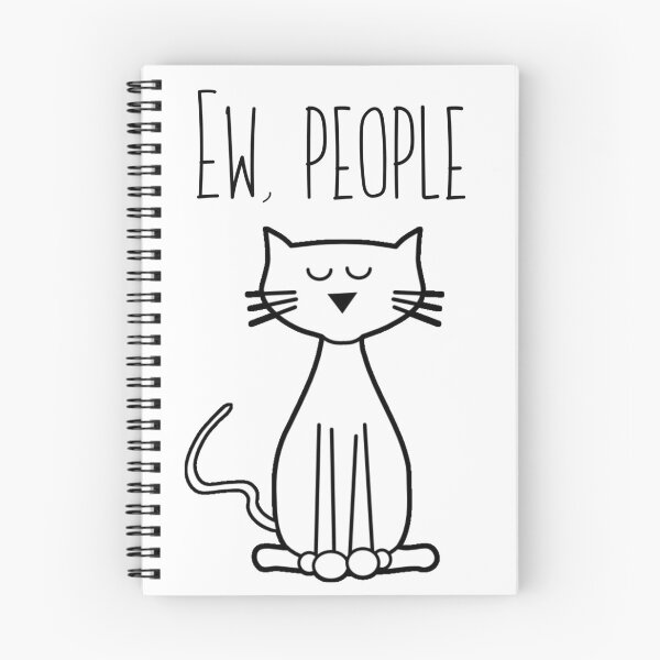 Artikelvorschau, Ew, sagten die Leute die snarky Katze entworfen und verkauft von Finde.
