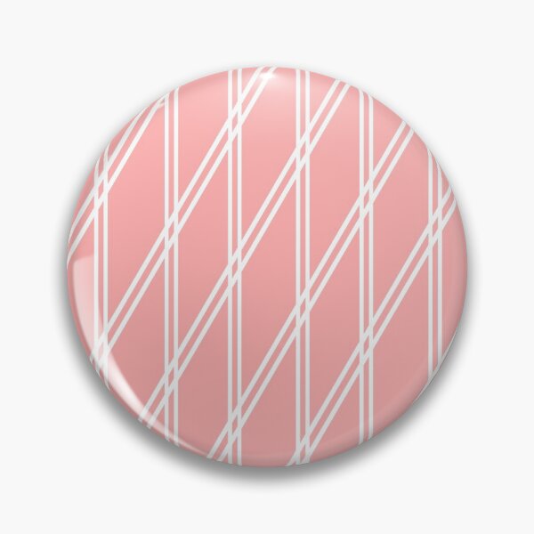 Item preview, Pastel Red and White Diamond Grid designed and sold by tinyteacups.