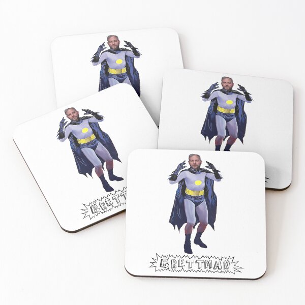 Item preview, Brett Sutton - BRETTMAN designed and sold by dadthebubblegut.