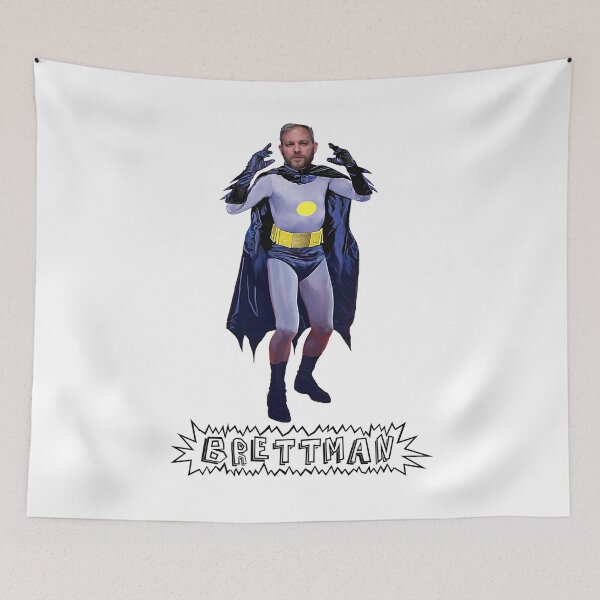 Item preview, Brett Sutton - BRETTMAN designed and sold by dadthebubblegut.