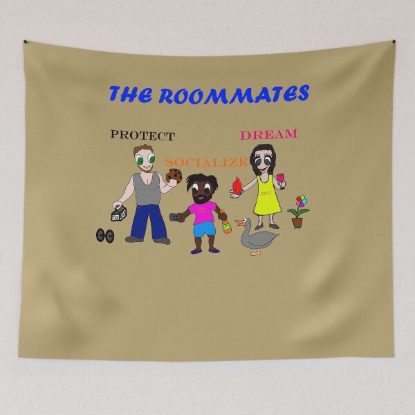 Item preview, the roommates designed and sold by TallVic707.