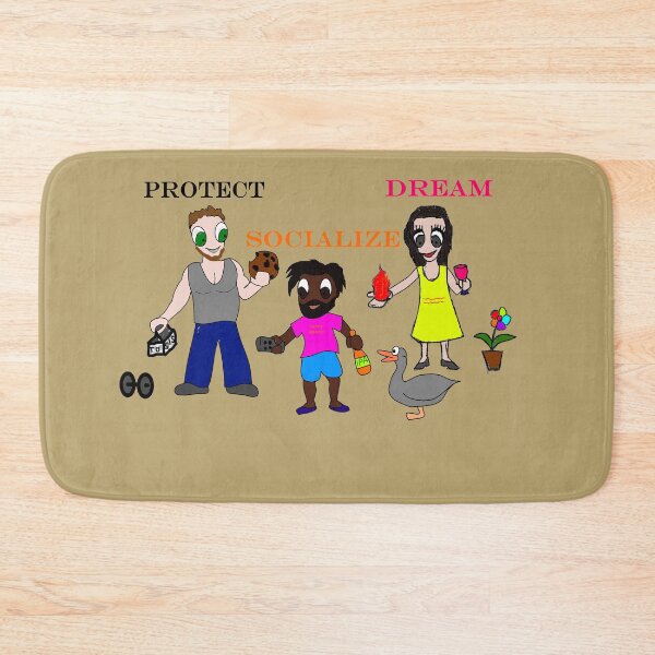 Item preview, the roommates designed and sold by TallVic707.