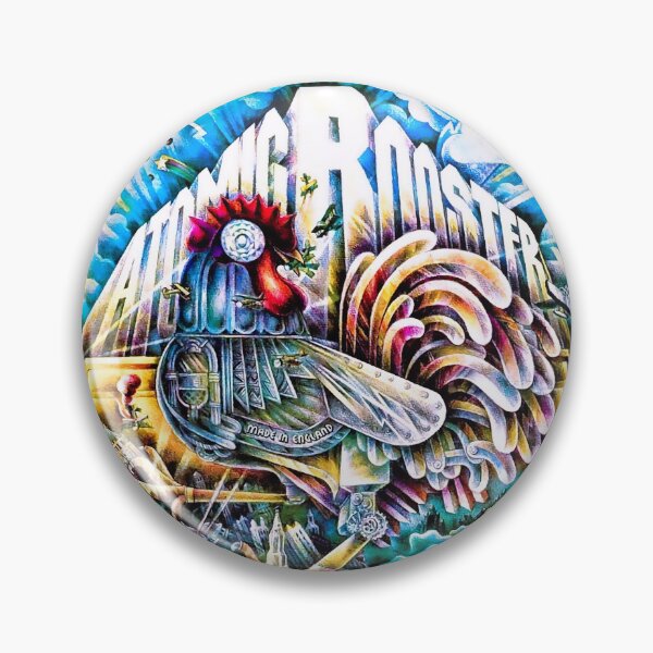 Atomic Rooster Embroidered patch Arthur Brown ELP Atomic Rooster Embroidered patch Arthur Brown ELP