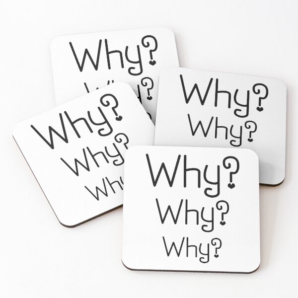 Item preview, Why? Question design designed and sold by Lupappdesigns.