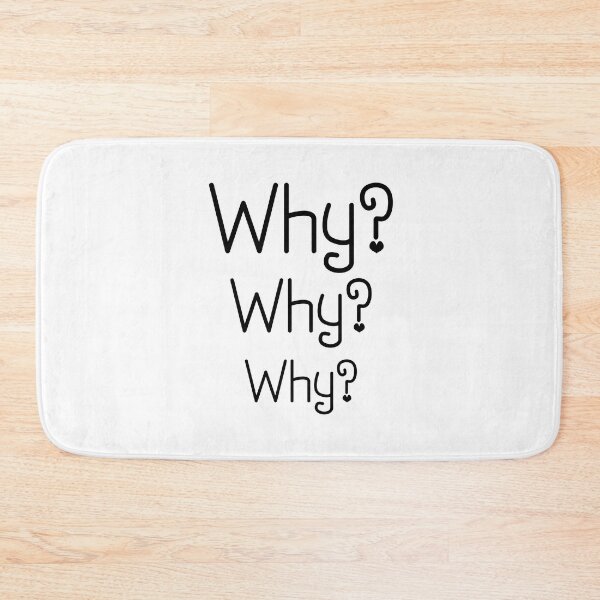 Item preview, Why? Question design designed and sold by Lupappdesigns.