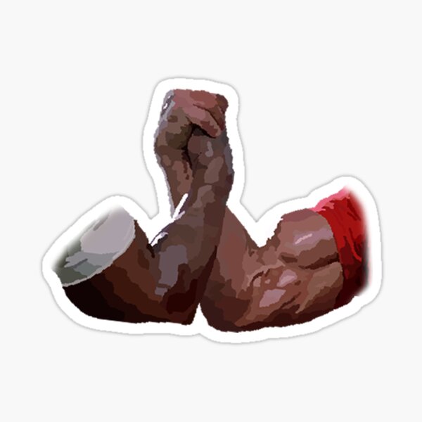 The Handshake (Predator) Sticker for Sale by Goblin Merchant