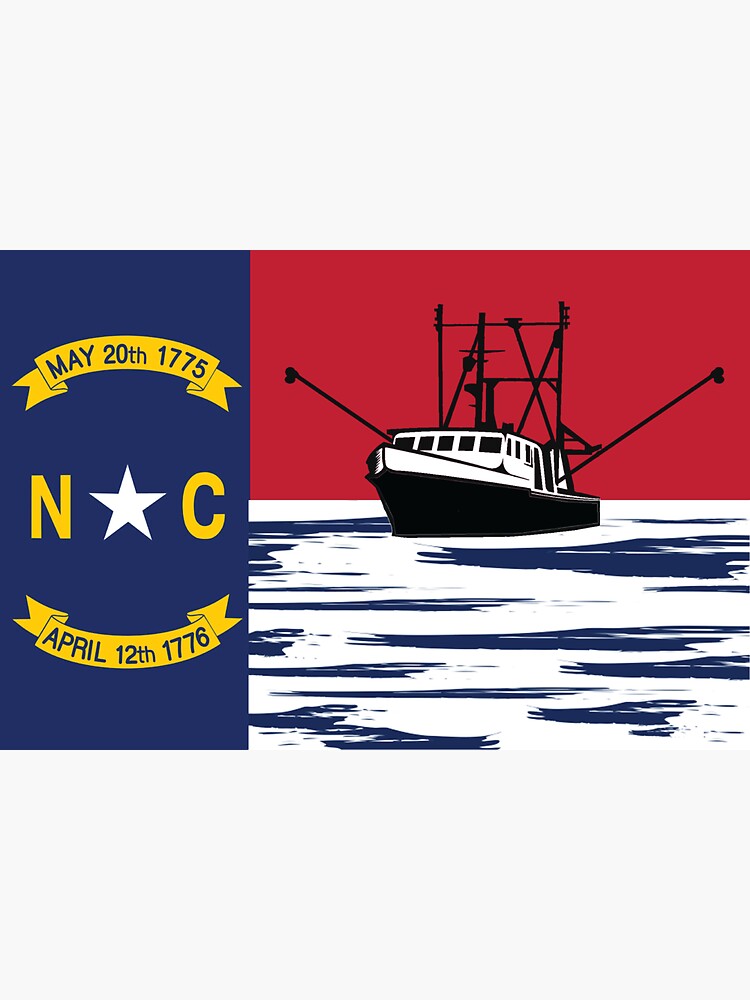 North Carolina Commercial Fishing | Sticker