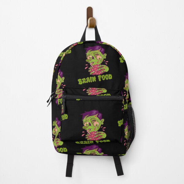 Item preview, Brain Food! Yuck! Zombie Deliciousness Right Here, Get Yours Now! designed and sold by UrTops.