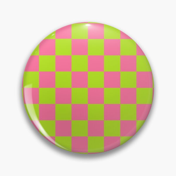 Item preview, Checkered Lime Green and Pink  designed and sold by lornakay.