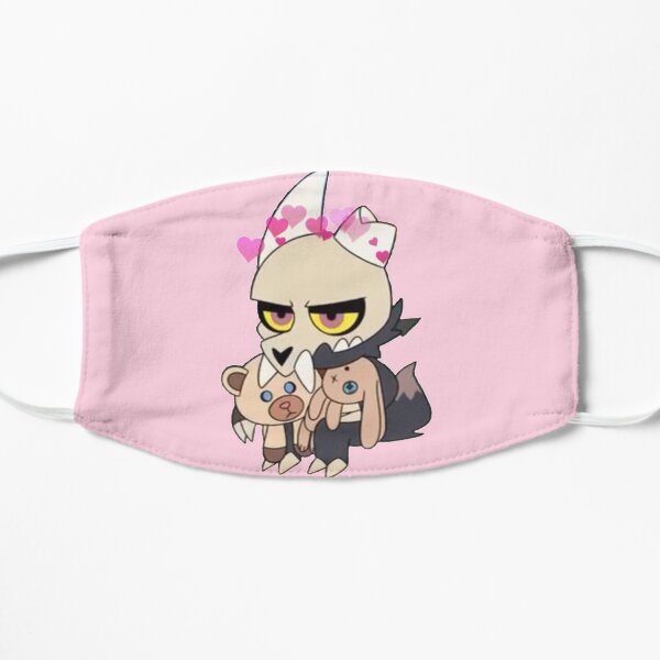 cuddly king with hearts, the owl house Flat Mask