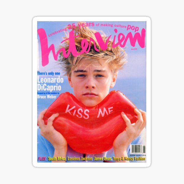Leo Magazine Cover Sticker For Sale By Mkisthebest Redbubble