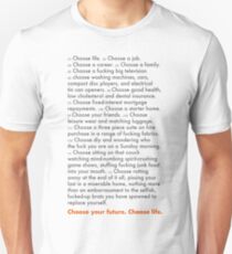 Choose Life (Vertical) Unisex T-Shirt