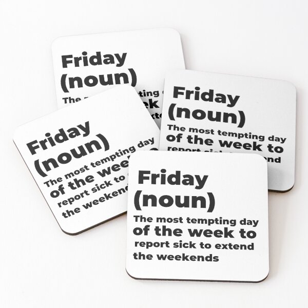 Item preview, Friday Definition Funny Meaning Gift Cool designed and sold by YourEssentials.
