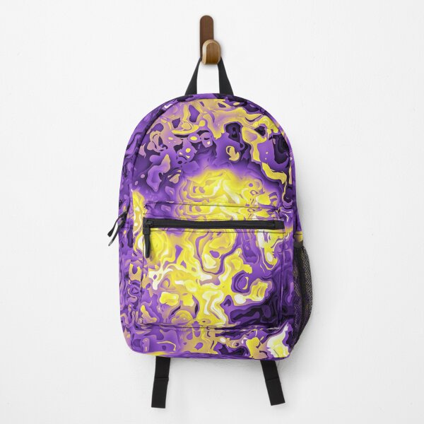 Item preview, Nonbinary Pride Liquid Ink Swirls designed and sold by Vernen Ink.