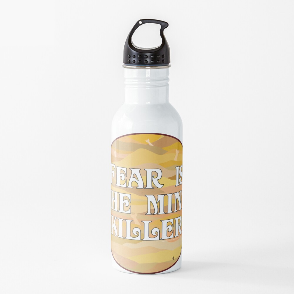 Fear is the Mind Killer Dune 2020 Movie Water Bottle