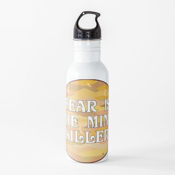 Fear is the Mind Killer Dune 2020 Movie Water Bottle
