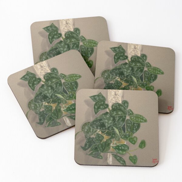 Item preview, Satin Pothos - Scindapsus pictus designed and sold by Jennie Kessinger.