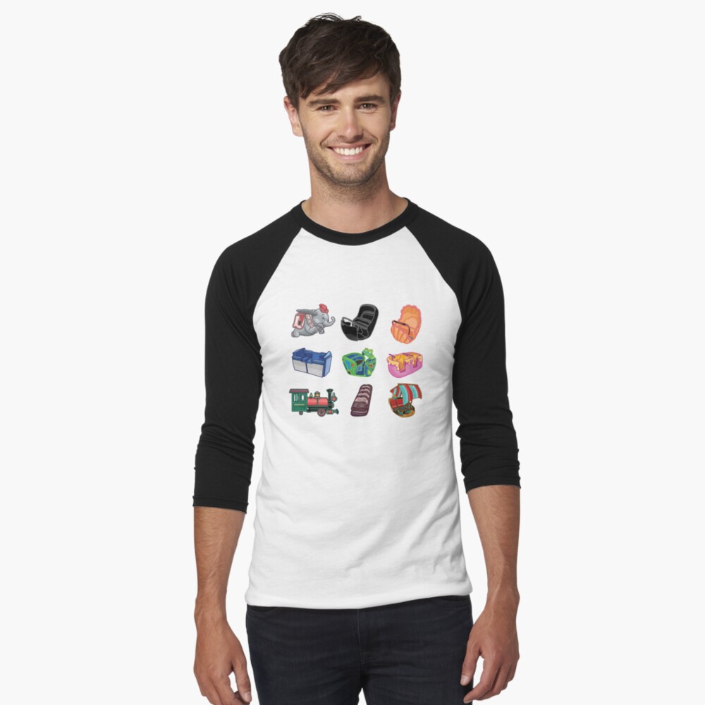 Item preview, Baseball ¾ Sleeve T-Shirt designed and sold by laughingplace55.