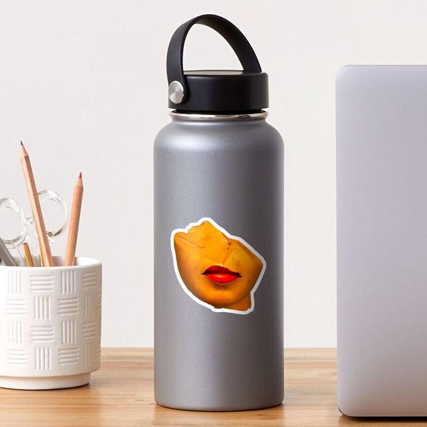 a queen lips Sticker