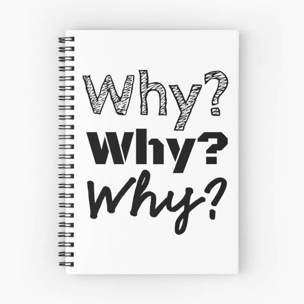 Item preview, Why? Question design  designed and sold by Lupappdesigns.