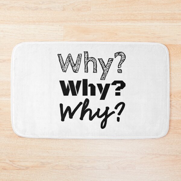Item preview, Why? Question design  designed and sold by Lupappdesigns.