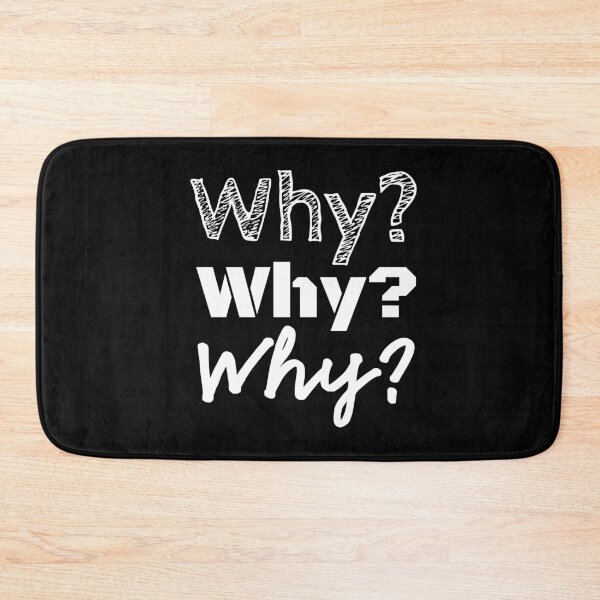 Item preview, Why? Question design  designed and sold by Lupappdesigns.