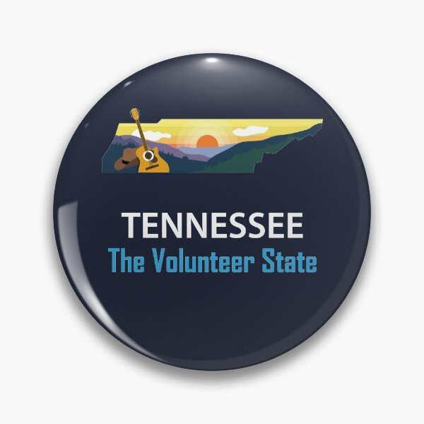 Item preview, Tennessee - The Volunteer State - Bumper Sticker designed and sold by d1mology.
